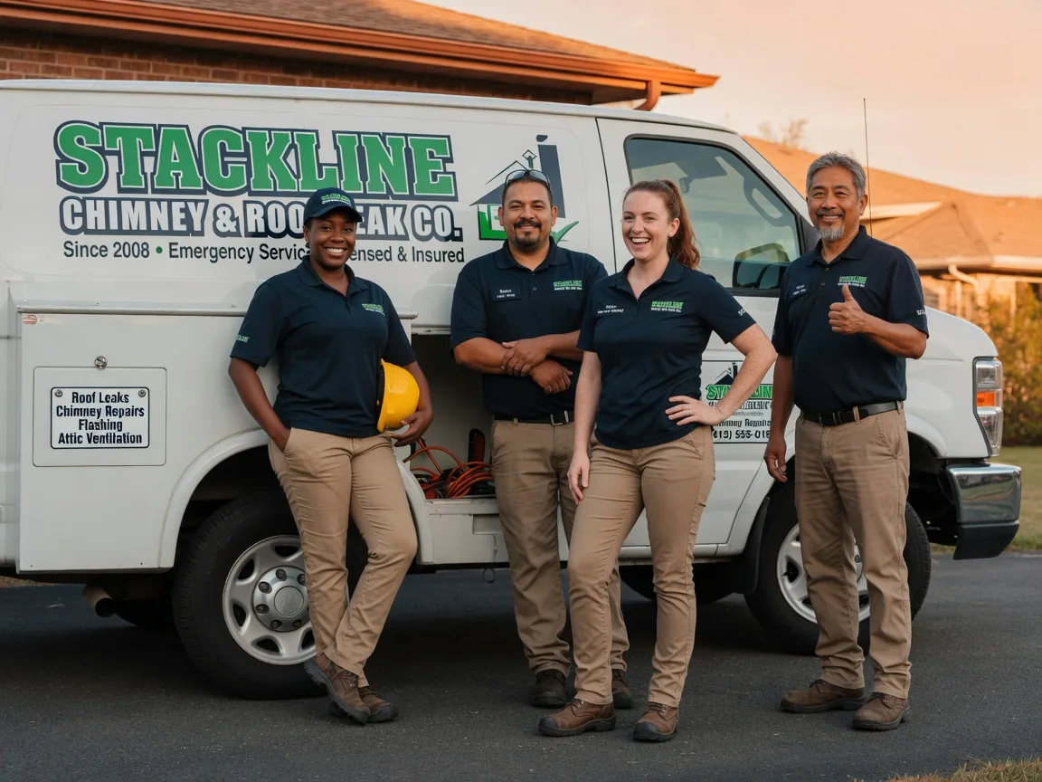 Chimney flashing repair company in Wrights, IL